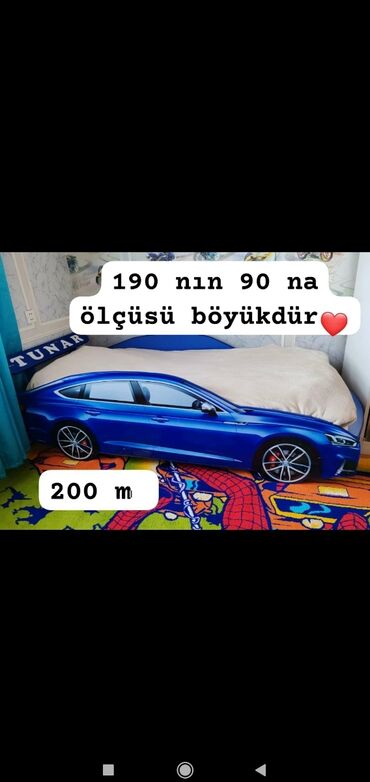 Təknəfərlik uşaq çarpayıları: Oğlan üçün, İşlənmiş, Çarpayı