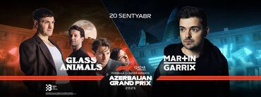 Digər Avtomobillər: 20 sentyabr F1 Qız qalası tribuna + Glass Animals & Martin Garrix