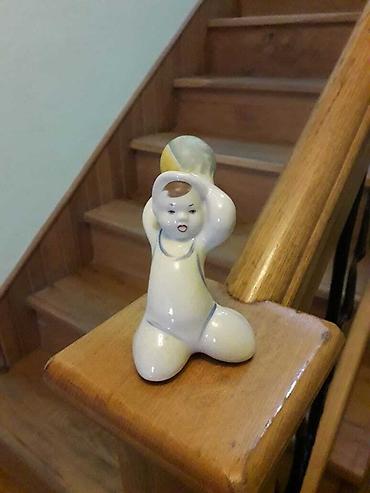 figur: Фарфоровая Статуэтка СССР Мальчик с мячом Полонне ЗХК 1960 -е — 1