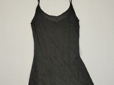 czarna zwiewna sukienki na lato: Sukienka, S, stan - Dobry