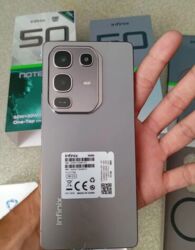 чехлы на телефон флай: Infinix Note 50 Pro, 256 ГБ, цвет - Черный, Гарантия, Беспроводная зарядка, Face ID