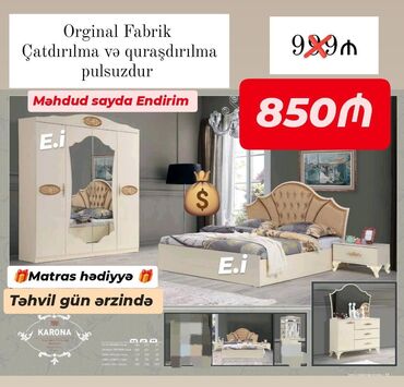 Yataq otağı dəstləri: Yataq desti