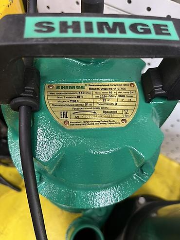 pump: Канализационный погружной насос SHIMGE WQD10-11-0.75X Основные — 2