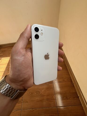 sade telfonlar: IPhone 11, 128 GB, Ağ, Face ID, Sənədlərlə