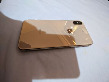 телефон iphone 11: IPhone Xs, Б/у, 64 ГБ, Золотой, 79 %