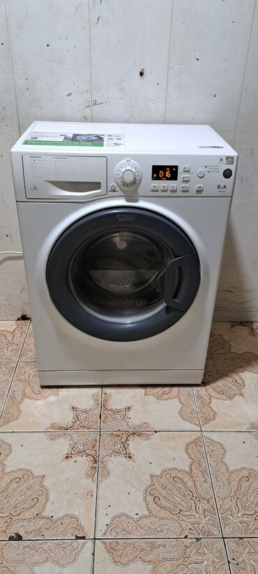 səs guclendirici: Paltaryuyan maşın Hotpoint Ariston, 7 kq, İşlənmiş, Avtomat, Ödənişli çatdırılma