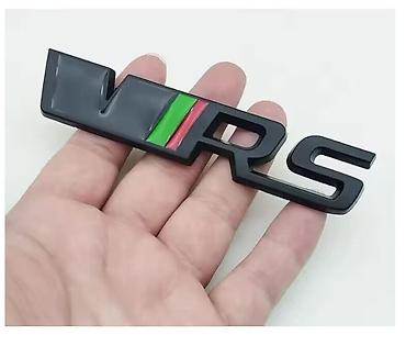 22111 shop: VRS prednji znak Skoda crni. Samolepljivi su 800din, komplet 1600din — 5