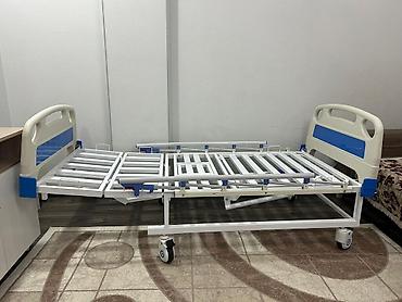 Медицинская мебель: Функциональная медицинская кровать с механической регулировкой - — 4