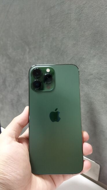 Apple iPhone: IPhone 13 Pro Max, Б/у, 128 ГБ, Alpine Green, Кабель, 84 %