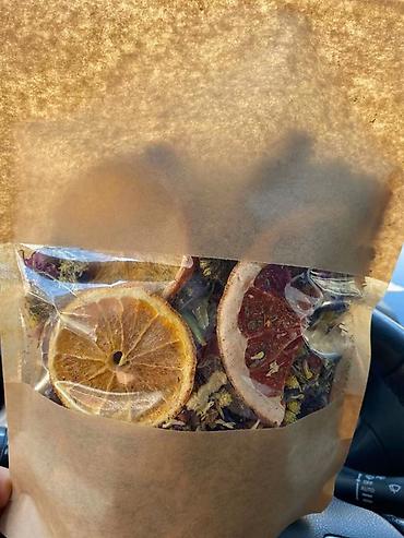 Çay: Güllü ədviyyatlı çay qarışığı - Tərkib: yaşıl/qara çay yarpaqları — 21