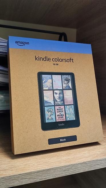 kindle paperwhite: Amazon Kindle colorsoft 16Gb black Amazonun ən son texnologiyası: İlk — 1
