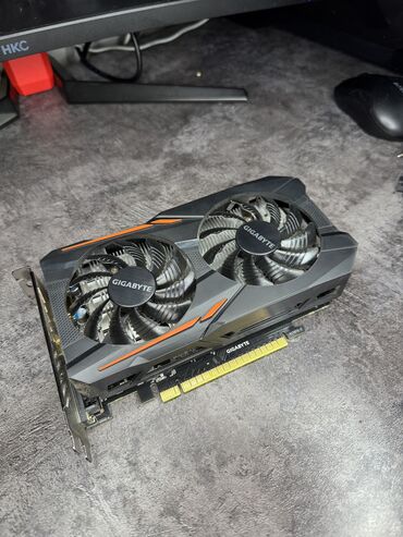 Видеокарты: Видеокарта, Б/у, Gigabyte, GeForce GTX, 4 ГБ, Для ПК