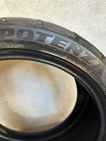 резина 14 с: Шины 255 / 40 / R 18, Лето, Б/у, Комплект, Легковые, Bridgestone — 1