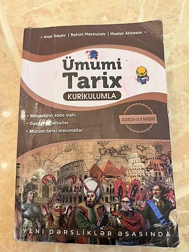 sədəfli tar: Məhsul: “Ümumi Tarix – Kurikulumla” (2024/25-ci il nəşri) hazırlıq — 1