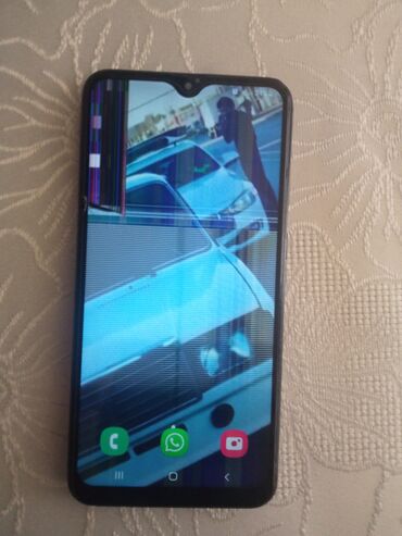 samsung ekran: Samsung A10, 32 GB, rəng - Qara, Qırıq, Sensor, İki sim kartlı