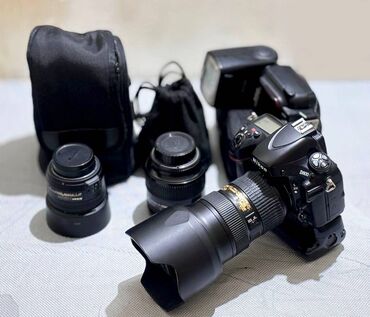 fotoapparat nikon professionalnyi: (Full Frame Nikon D800 36.3MP) tam dəst.Avadanlıqlar ideal