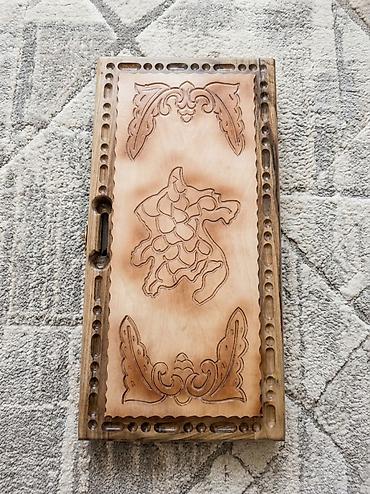 Спортивные игры: Taxta nərd dəsti Çatdırılma var - Material: Fıstığ ağacdan — 3