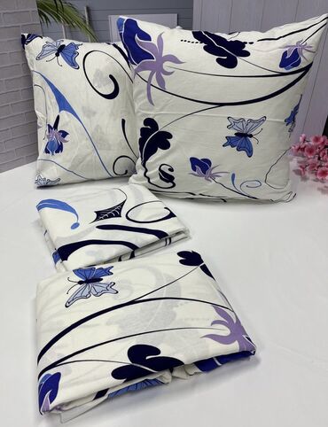 Комплекты постельного белья: Постельное бельё 100% хлопок, постельное бельё, наволочки, подушки at lalafo.kg — 4 Комплекты постельного белья: Постельное бельё 100% хлопок, постельное бельё, наволочки, подушки — 4