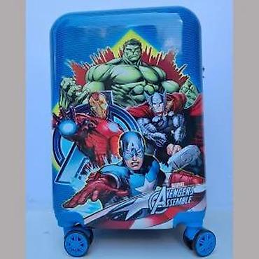 Putni koferi i torbe: Dečji kofer na točkiće – Marvel Avengers - Dizajn: licencirani Marvel — 10