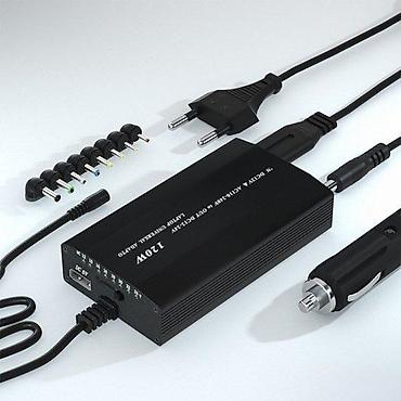 adapter za auto upaljac sa 220v na 12v: UNIVERZALNI AUTO PUNJAC 120W ZA LAP TOP | Univerzalni auto Punjac — 2