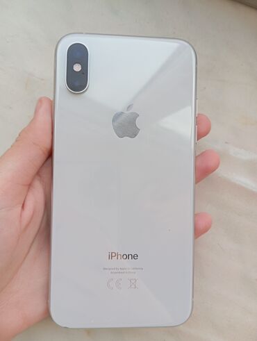 ekran 5s: IPhone Xs, 64 GB, Ağ, Face ID