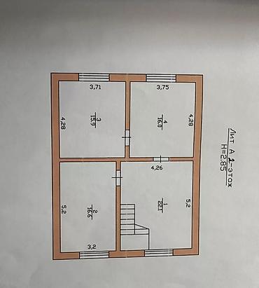 Долгосрочная аренда домов: 180 м², 4 комнаты, Бронированные двери, Забор, огорожен, Кондиционер — 14