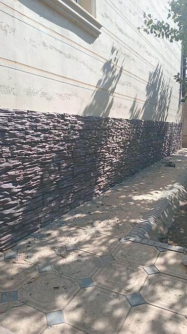 Фасадные сэндвич панели: Фасадные панели под камень от 650 сом за кв. м. Описание: - — 7