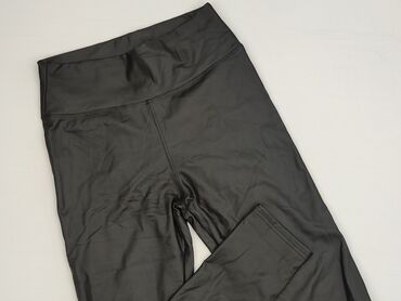 legginsy kolarki: Legginsy Ze skóry ekologicznej damskie, rozmiar M