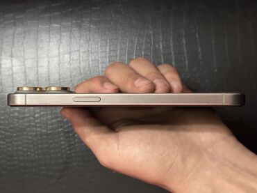 Apple iPhone: IPhone 15 Pro Max, Б/у, 256 ГБ, Серебристый, Коробка, Чехол, 85 % — 2