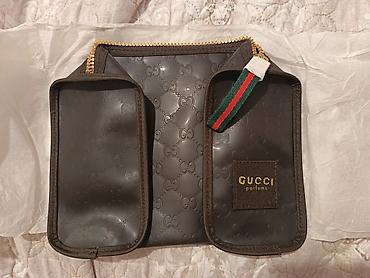 gucci sumka: GUCCI Parfums makiyaj/aksesuar çantası - Model: Gucci XMAS 12 Gift — 1