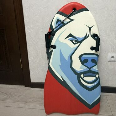 Санки и тюбинги: Прочные ледянки и санки для зимних покатушек. Ледянки: - Жесткая — 8