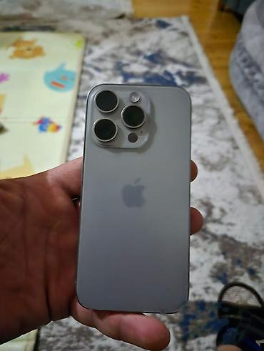107 ekran tv: IPhone 15 Pro, 512 GB, Gümüşü, Face ID — 1