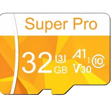 32 GB MicroSD Kart – Super Pro (Class 10, U3, A1, V30) Yüksək sürətli lalafo.az -da 32 GB MicroSD Kart – Super Pro (Class 10, U3, A1, V30) Yüksək sürətli