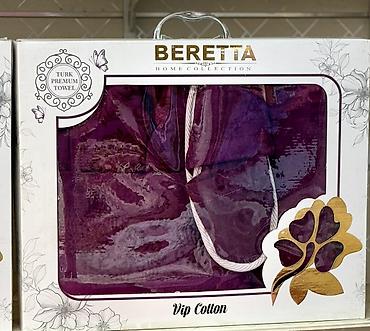tekstil baku: 🇦🇿Beretta Premium Hamam Xalatı Dəsti (Vip Cotton) 🛍️ Qiymət: 79 ₼ yox — 6