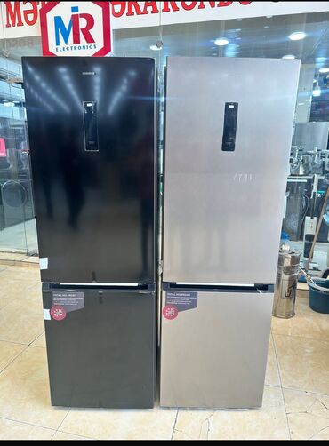 xaladelnik: Новый 2 двери Midea Холодильник Продажа, цвет - Черный