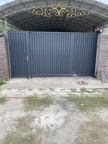 Откатные ворота: Откатные ворота из сэндвич‑панелей с автоматикой - Полотно — 21
