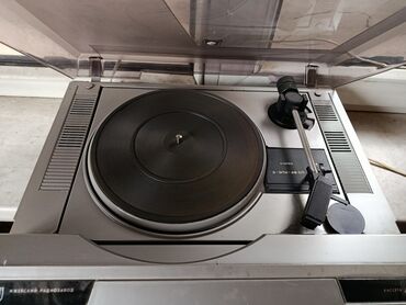 без проводной микрафон: Проигрыватель виниловых пластинок CириусМЭ325 Stereo в серебристом