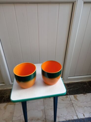 Bağ və bostan üçün digər məhsullar: Müxtəlif dibçəklər Narıncı-yaşıl dibçəklər, 4 — 2