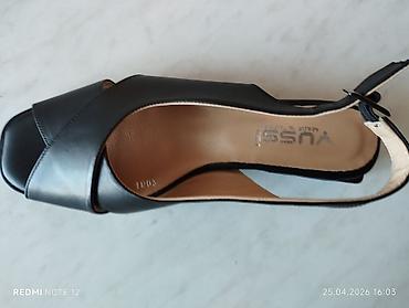shoes: Босоножки, 37, Новый, цвет - Черный, Самовывоз — 2