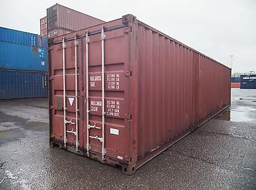 Морские/сухопутные металлические контейнеры 40’ и 45’ High Cube