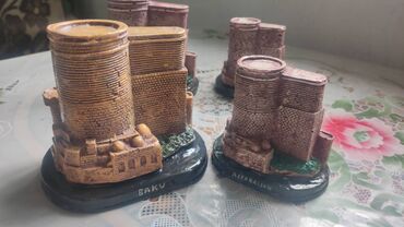 Fiqurlar: Fiqur, Gips, rəng - Qəhvəyi — 11