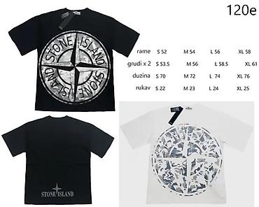 Majice: Men's T-shirt Stone Island, bоја - Svetloplava — 12