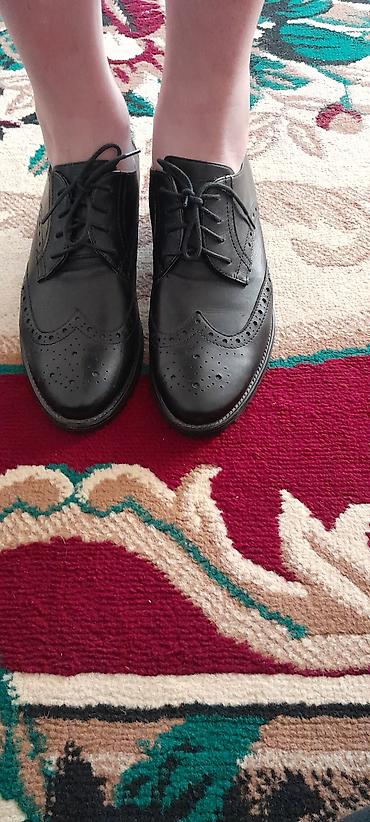 Айымдардын бут кийими: Туфли, 38, Fred Perry, Жаңы, түсү - Кара — 1