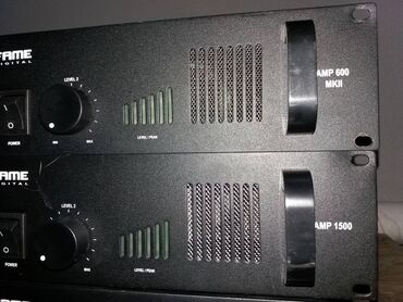 Pojačala i prijemnici: Fame amp 600 i amp 1500; Germany -fame 600; 2x300w/4 oma=100e -prodato — 5