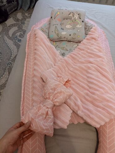 конверт одеяло для новорожденных: Кокон 4в1, двусторонний, с одеялом-конвертом, ортопедической подушкой