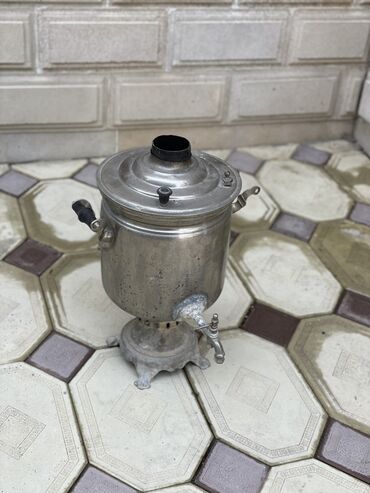Nehrə aparatları: İşlənmiş Od Samovar, 5 l, Ünvandan götürmə