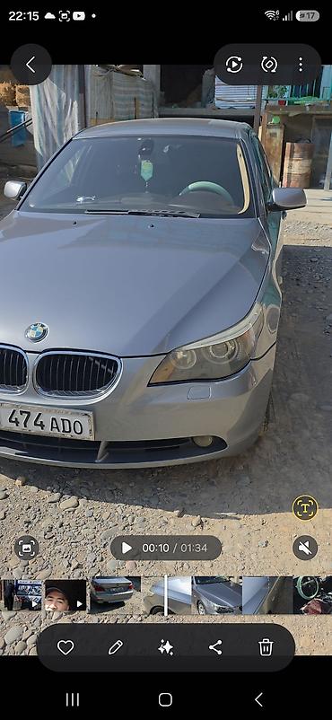 ош е34: BMW 5 series: 2005 г., 2.5 л, Седан — 5