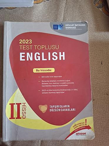 test toplulari pdf: DİM “Test Toplusu” dərs vəsaitləri dəsti Satılır: - English 2025 Test — 1