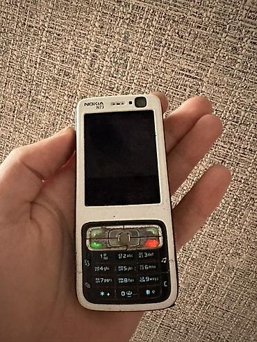 Nokia N73, < 2 GB Memory Capacity, rəng - Ağ, Düyməli