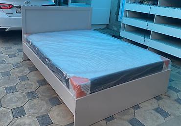 Двуспальные кровати: Двуспальная кровать, Новый, С матрасом, длина - 200 см — 9